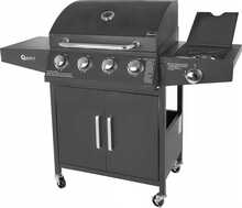 Gaasigrill Geko G80516, 5 põletit (4+1), 15 kW, must