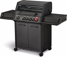 Gaasigrill Enders Monroe Pro 4 Turbo Shadow, 153.5 x 118 x 58 cm, must