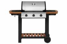 Gaasigrill Mustang Greenville 3, must, 56 x 130 cm