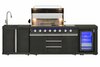 Gaasigrill Mustang Black Diamond 6+2, 287 x 60 cm