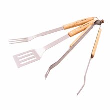 Grillitarvikute komplekt Barbecook Grill 812032, 3 tk, puidust käepidemetega