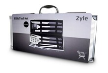 Grillitarvikute komplekt Zyle ZY101SET, 47 cm x 20 cm x 8 cm
