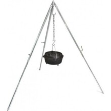 Kolmjalg lõkke jaoks Petromax, 88 cm x 159 cm x 88 - 144 cm