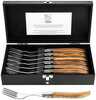 Steigikahvlite komplekt Forged Luxury Line Olive Wood
