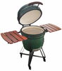 Grill Kamado Euroliux E-21 BBQ, 130 x 73 x 122 cm, roheline