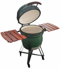 Grill Kamado Euroliux E-21 BBQ, 130 x 73 x 122 cm, roheline