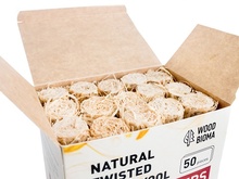 Süütepulgad Woodbioma FIRELIGHTERS, 50 tk