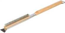 Pitsakivi puhastushari Forneza FOR-BRUSH, 4 cm x 44 cm