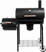 Sõegrill/suitsuahi Lund XXL 99587, 64x37 cm, must