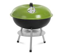 Grill Fieldmann FZG 1102G, roheline/must, 36,5 x 36,5 x 28 cm
