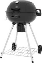 Söegrill Outsunny 55x65x89 cm, must