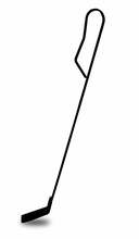 Tuhalabidas Zyle ZYKSASH, 46 cm, must