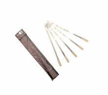 Varraste komplekt KamadoClub, 5 tk, 68,5 cm, roostevaba teras