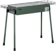 Söegrill Outsunny 77x30x70 cm, tumeroheline