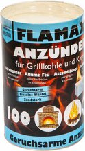 Parafiinist süütekubikud Flamax 100 tk