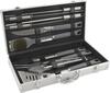 Grillitarvikute komplekt Cattara Gray Line, 11 tk, alumiiniumkohver