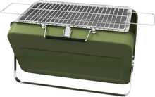 Söegrill Outsunny 47x30x28 cm, roheline