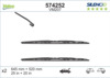 Klaasipuhastite komplekt Valeo Silencio Performance X2 VM207, 645/520 mm