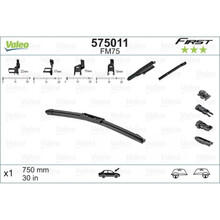 Klaasipuhasti Valeo First Multiconnection FM75, raamita, 750 mm