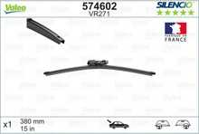 Tagumine klaasipuhasti Valeo Silencio VR271, 380 mm