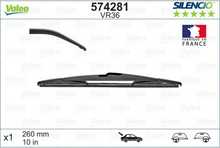 Tagumine klaasipuhasti Valeo Silencio Performance VR36, 260 mm