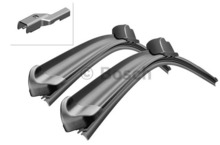Klaasipuhastite komplekt Bosch Aerotwin A825S, 600 mm, 2 tk