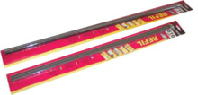 Klaasipuhasti kummid Alburnus, 710 mm, plastmassist hoidikutega, 2 tk