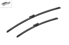 Klaasipuhastite komplekt Bosch Aerotwin A323S, 650/500 mm