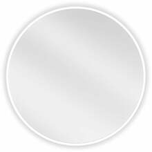 Vannitoapeegel Mexen Loft Round, 60 cm, valge