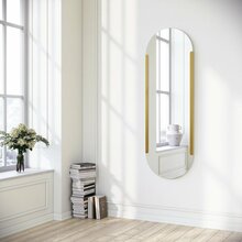 Peegel Kalune Design Caprice, 50 x 150 cm, kuldne