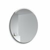 Ümmargune peegel RBBAT MOON, 100 cm, LED valgustiga, kroom