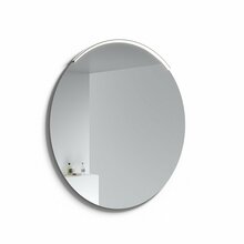 Ümmargune peegel RBBAT MOON, 100 cm, LED valgustiga, kroom