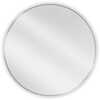 Vannitoapeegel Mexen Loft Round, 80 cm, hõbedane/roostevaba teras/inox