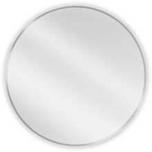 Vannitoapeegel Mexen Loft Round, 80 cm, hõbedane/roostevaba teras/inox