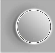 Peegel Vento Parma, 80 x 80 cm, LED valgustusega, valge