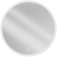 Vannitoapeegel Mexen Erg, 100 cm, LED valgustusega, hõbedane
