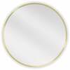 Vannitoapeegel Mexen Loft Round, 65 cm, kuldne