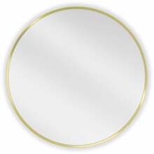 Vannitoapeegel Mexen Loft Round, 65 cm, kuldne