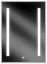 Peegel Mexen Remi, 50 x 70 cm, LED valgustusega, läbipaistev/valge
