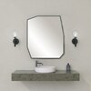 Peegel Kalune Design Quartz, 70 x 60 cm, must