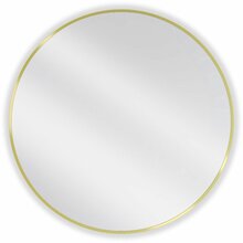 Vannitoapeegel Mexen Loft Round, 85 cm, kuldne