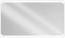Peegel Mexen Nida, 140 x 80 cm, LED valgustusega, läbipaistev/valge
