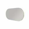Peegel Kalune Design Riors 116SAM1175, 45 x 85 cm, tumehall/kuldne