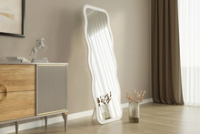 Peegel Hanah Home Aror, valge, 50 x 160 x 2,2 cm