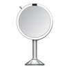 Kosmeetiline peegel Simplehuman Sensor Trio ST3024, 20 cm, laetav, kroom