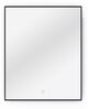 Peegel Eltap Vixisse A, 66 x 81 cm, must, LED valgustusega