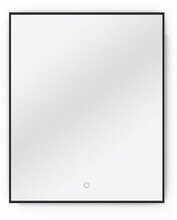 Peegel Eltap Vixisse A, 66 x 81 cm, must, LED valgustusega