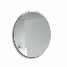 Ümmargune peegel musta valgustiga Raguva Baldai ECO ROUND MOON, 100 cm
