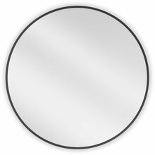 Vannitoapeegel Mexen Loft Round, 75 cm, must