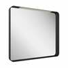 Peegel Ravak Strip, 60 x 70 cm, LED valgustusega, valge/must
